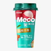 Xiang Piao Piao Meco Thé aux fruits, saveur litchi et fruit de la passion, 400 ml