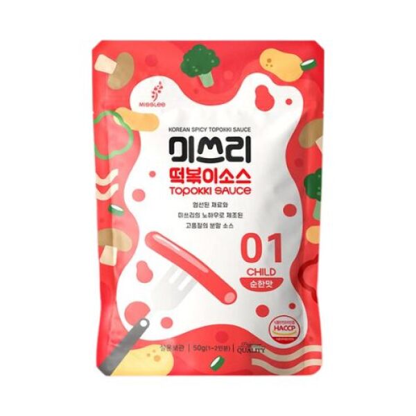 Miss Lee Topokki Sauce Mix Powder 01 Mild 50g