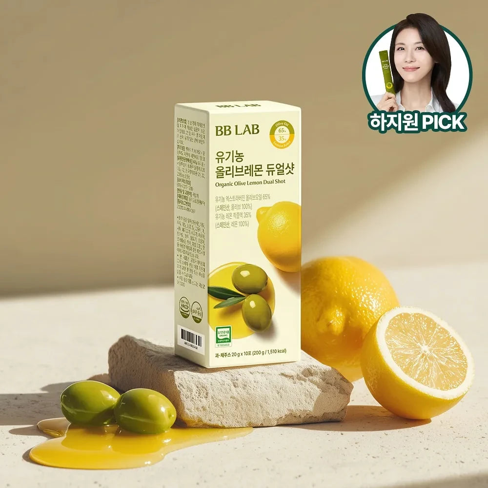 BBLAB Organic Olive Lemon Dual Shot 10pcs