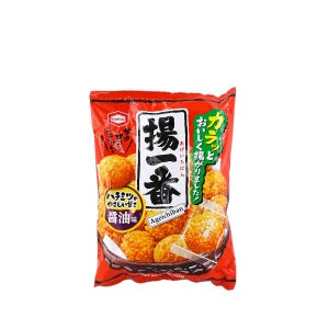 KAMEDA Ageichiban Rice Cracker (Soy Sauce Flavor) 138g