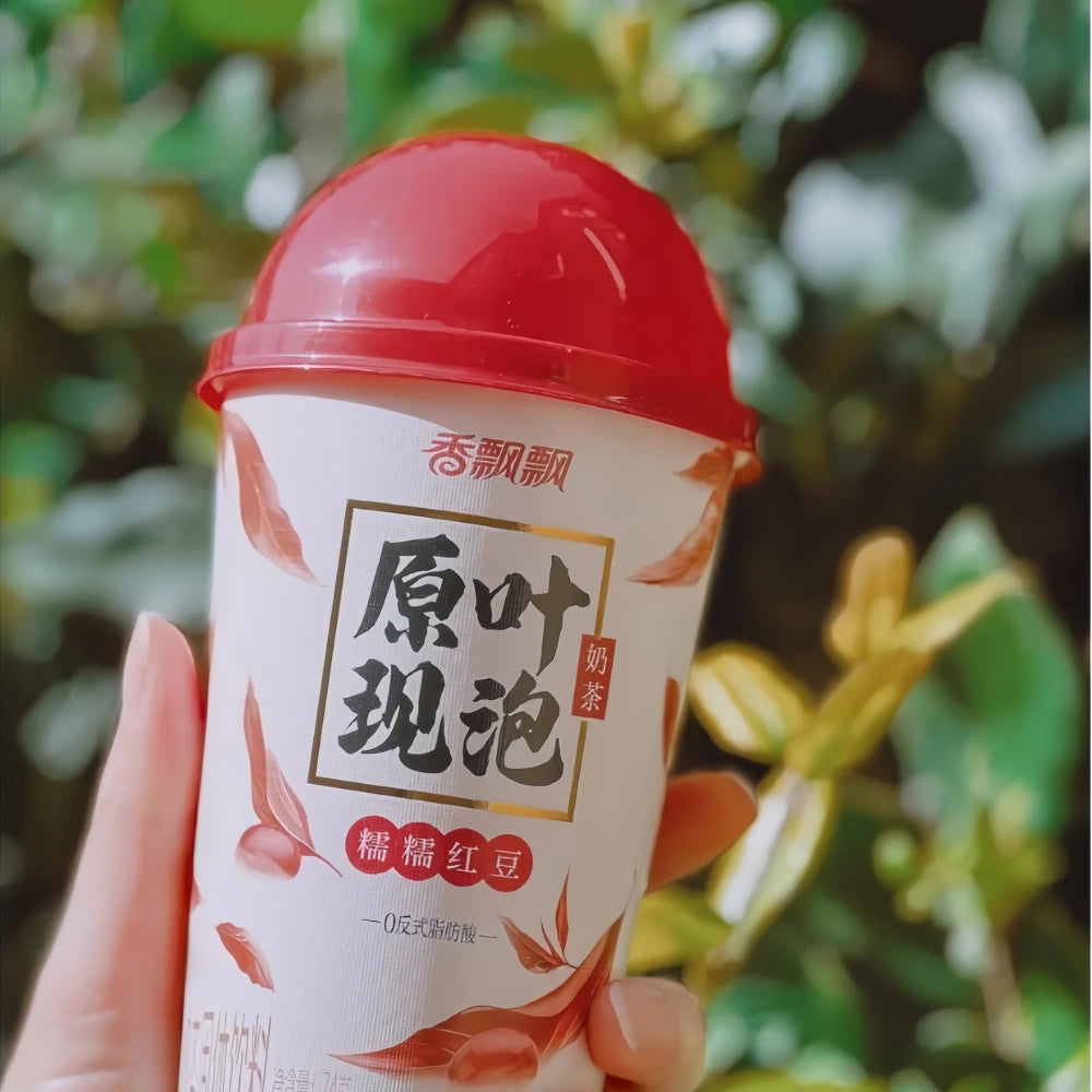 XIANG PIAO PIAO Yuanye Thé au Lait Saveur Haricots Rouges 74g