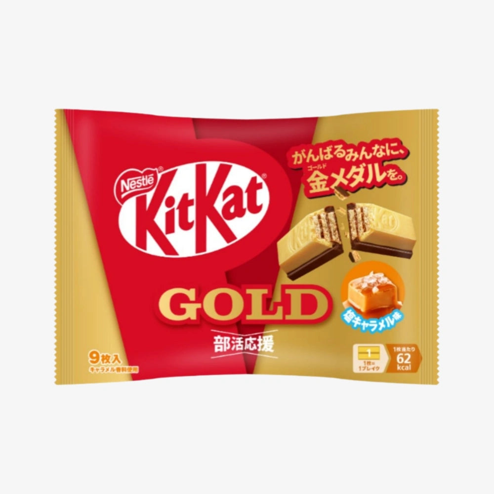 NESTLE Kitkat Gold Salty Caramel Chocolate Wafer 104g
