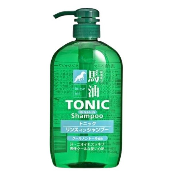 KUMANOYUSHI Horse Oil Tonic Rinse In Shampoo 600ml