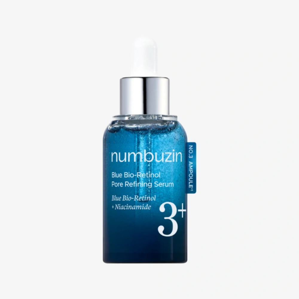 Sérum purifiant pour les pores Numbuzin No.3 Blue Bio-Retinol 30 ml