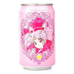 Ocean Bomb Sailor Moon Sparkling Water (Lychee Flavor) 330ml