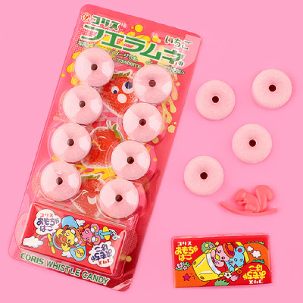 Coris Whistle Candy (Strawberry Flavor)