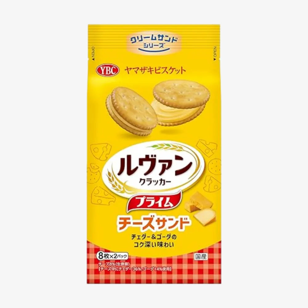 YBC Levin Sandwich Cookies Cheese Flavor 16pcs