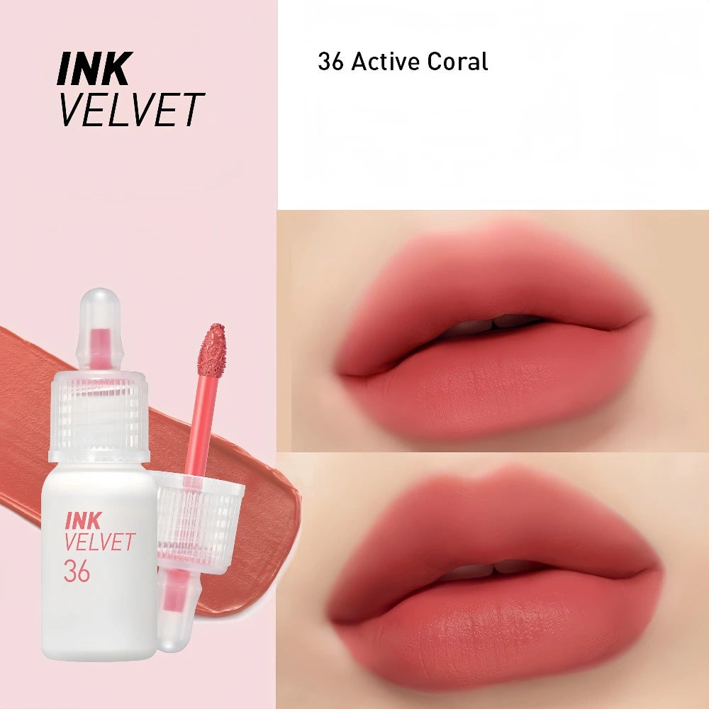 PERIPERA Ink Velvet Lip Tint 036 Active Coral