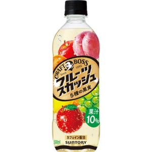 SUNTORY Craft Boss Fruit Squash Soda 500ml