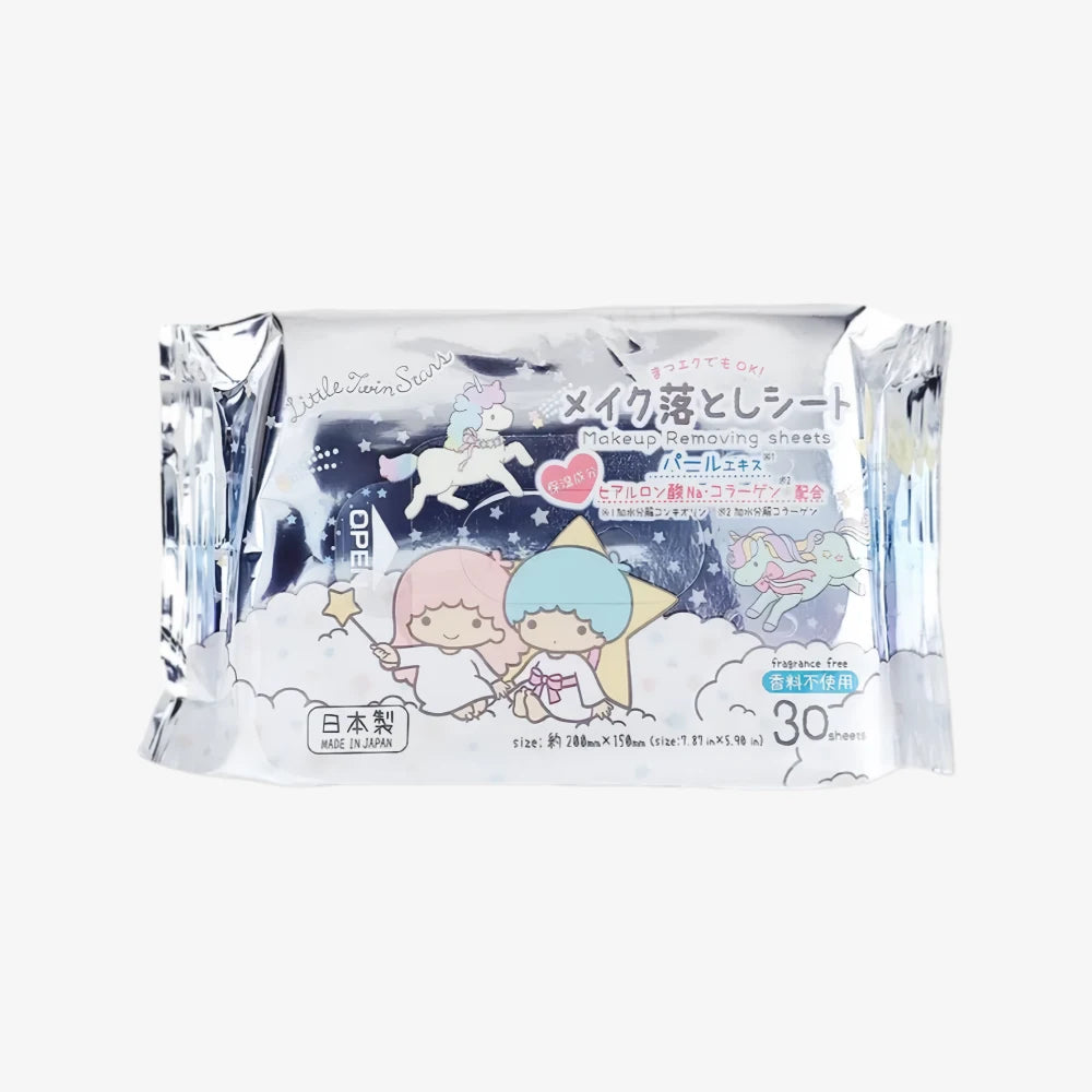DAISO Little Twin Stars Makeup Remover Sheets 30sheet