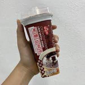 brown sugar red bean drinks