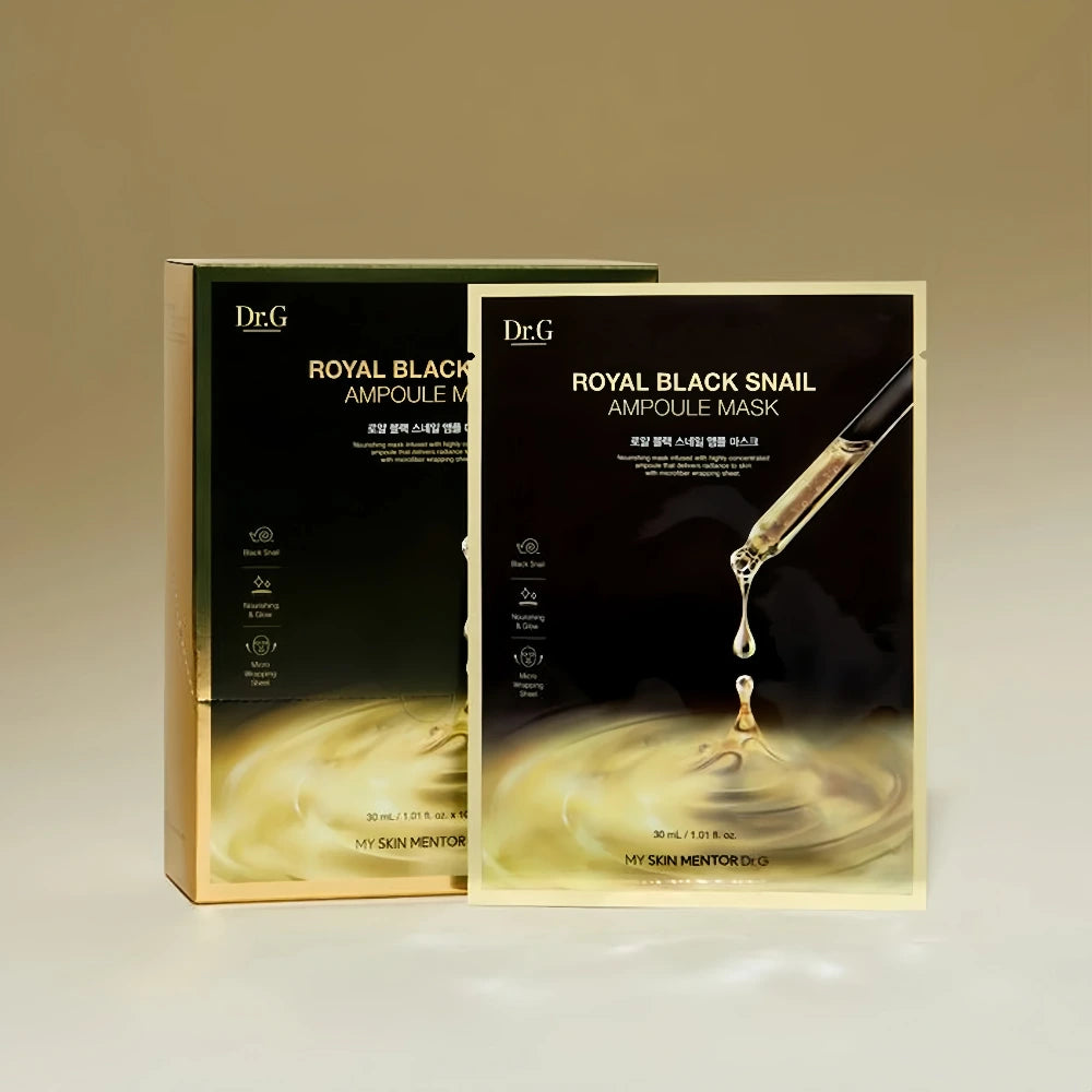 DR G Royal Black Snail Ampoule Mask (10)