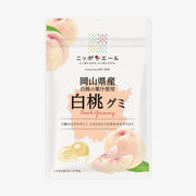 ZENNOH FOODS Okayama White Peach Gummy 40g
