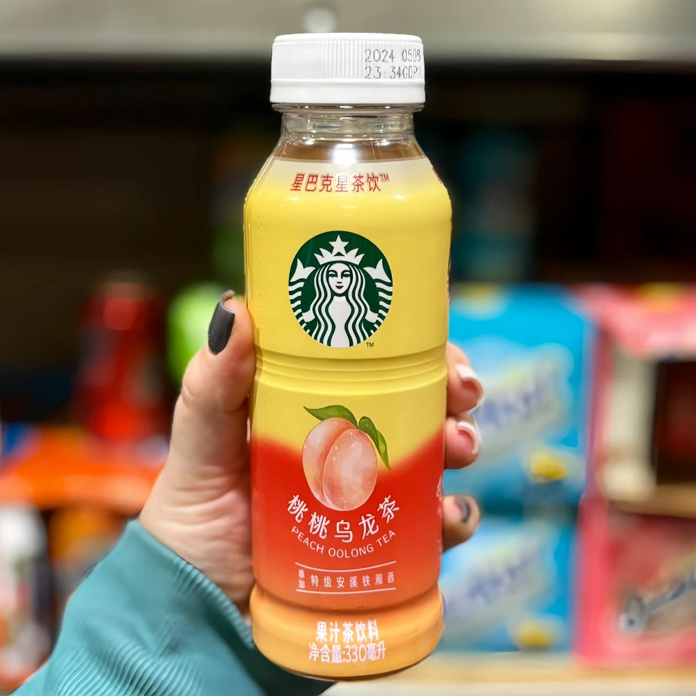 Boisson au thé Oolong Starbucks (saveur pêche) 330 ml