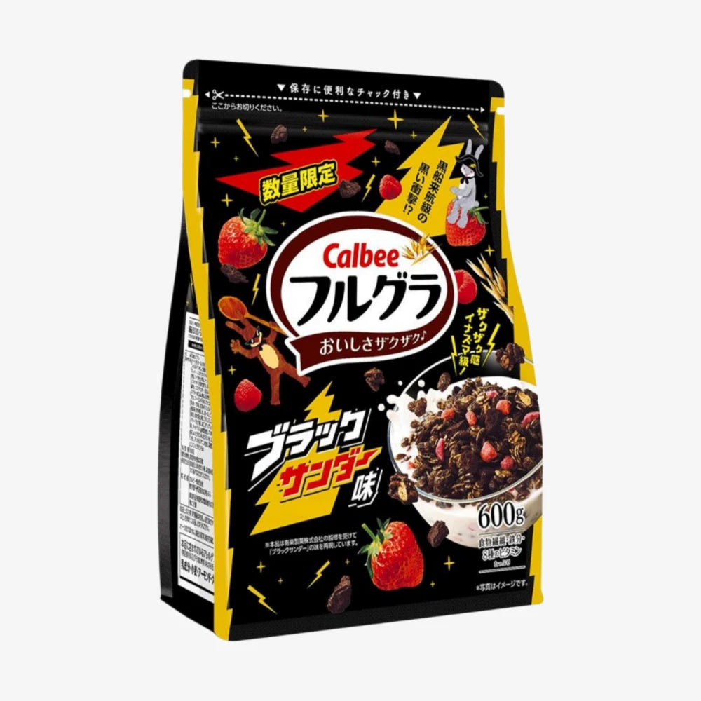CALBEE Céréales Black Thunder Fruit 600g