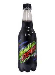 Mountain Dew Pitch Black Bottle 400ml