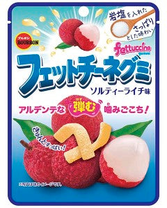 BOURBON Fettuccine Salty Lychee Gummy 50g