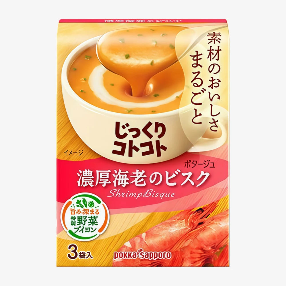 POKKA Sapporo luxury Shrimp Soup 52g