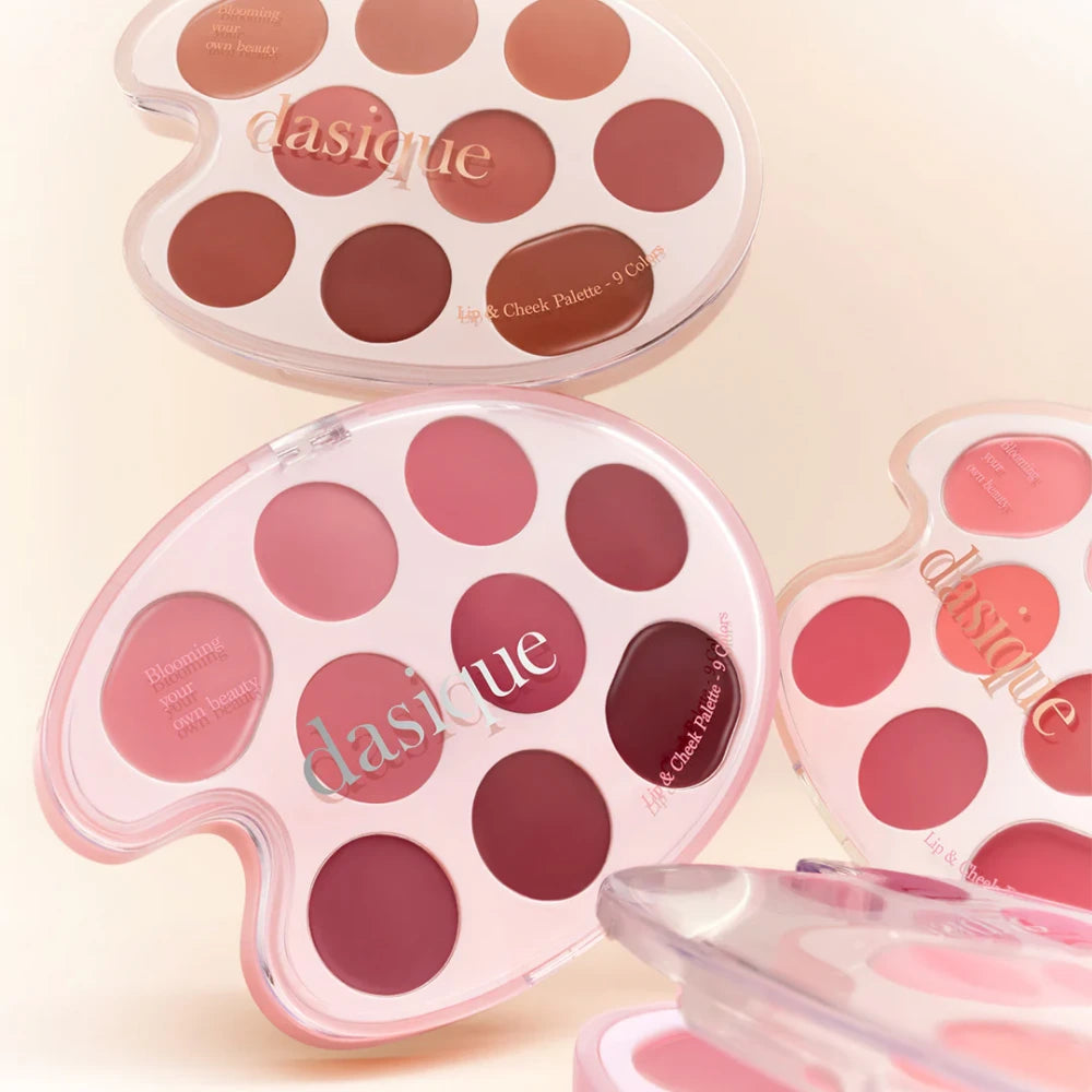 Palette lèvres et joues DASIQUE Mood Painting 01 Couleur chaude