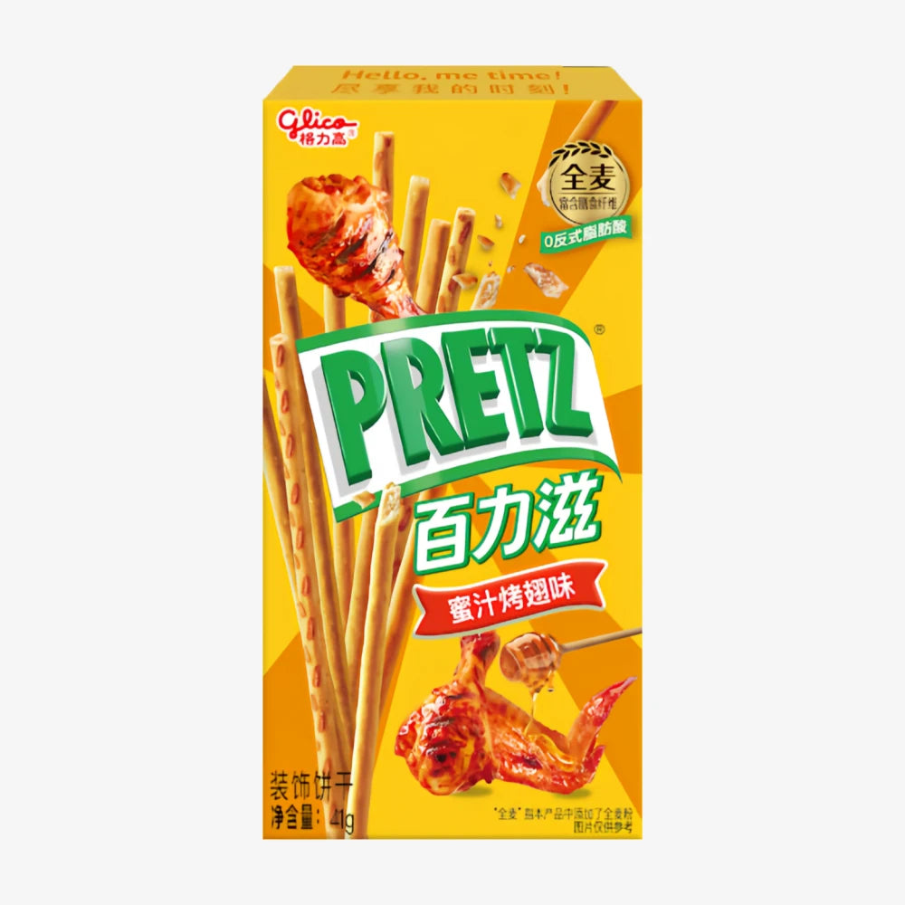 GLICO Double Pretz (Honey Grilled Wings Flavor) 41g