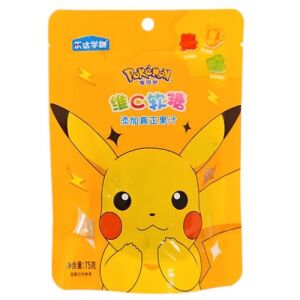 LDXT Pokemon Vitamin C Gummy Mixed Fruit Flavor 75g