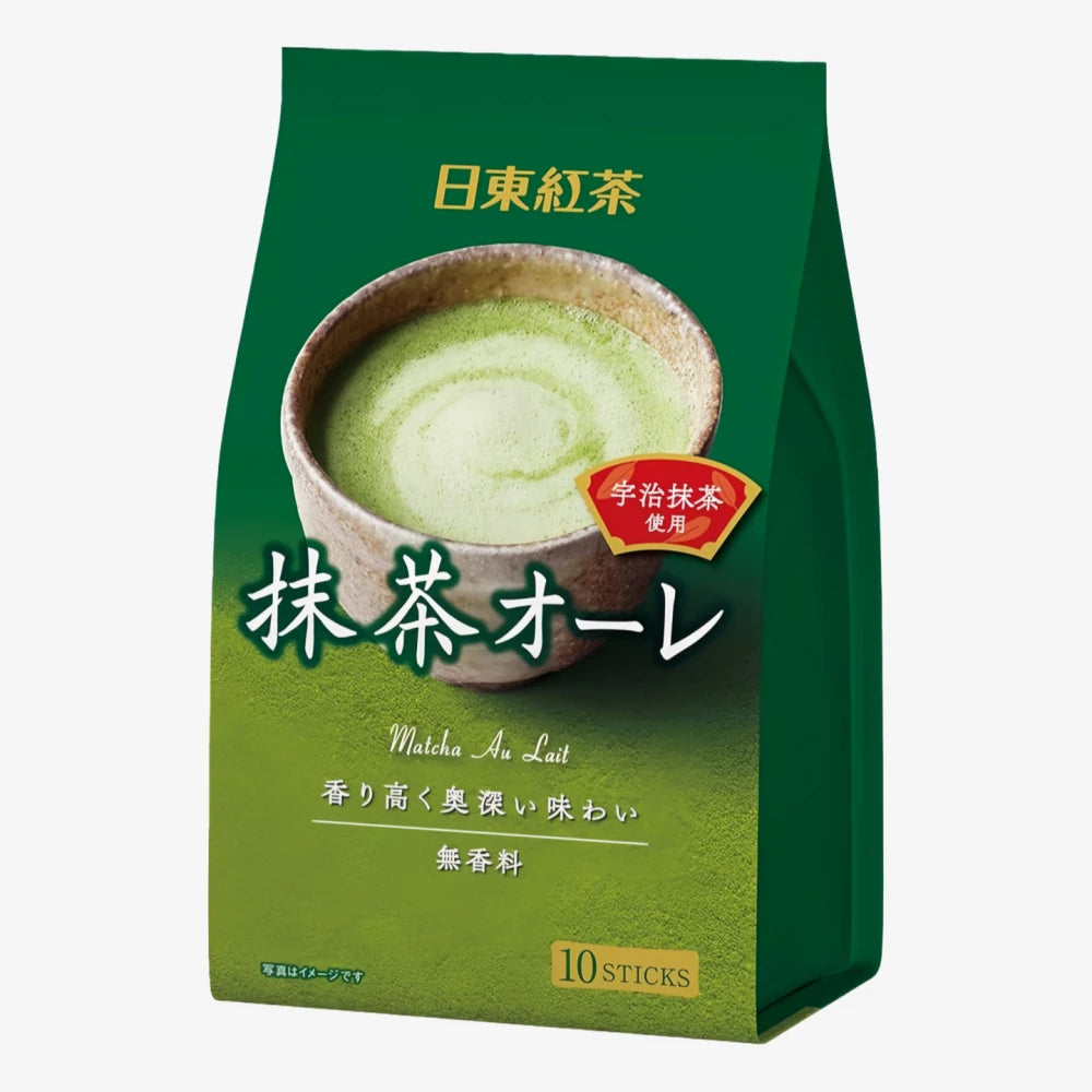 Thé au lait matcha NITTO (10 bâtonnets)