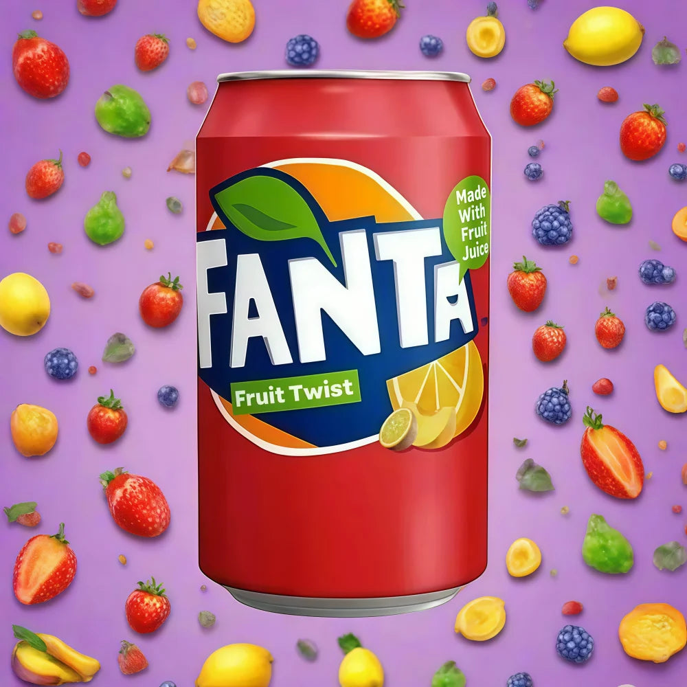Boisson Fanta Fruit Twist 330 ml