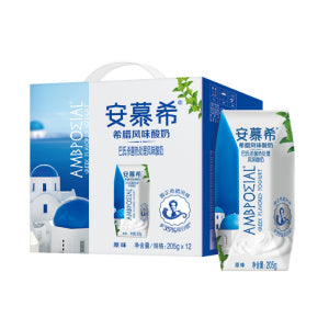 AMBPOEIAL Greek Yogurt (Original Flavor )  205ml*12