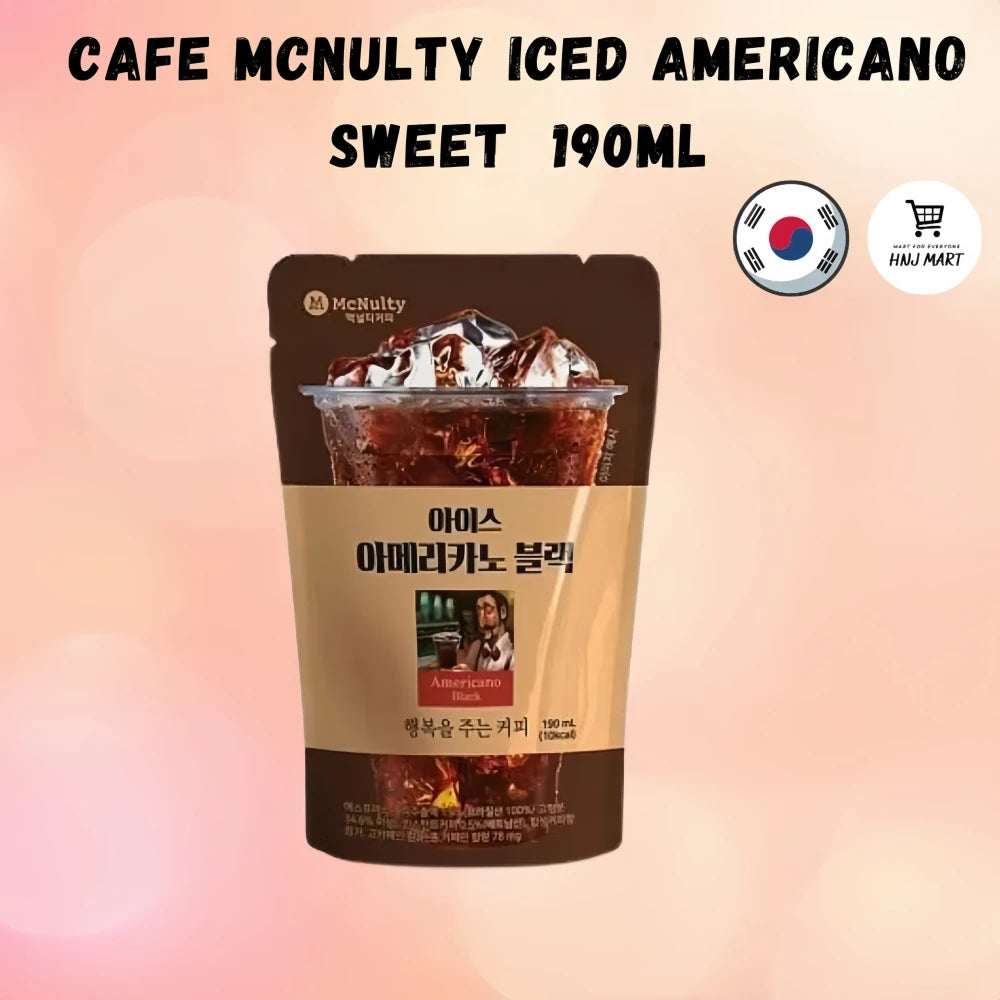 McNulty Iced Americano Black Pouch 190ml