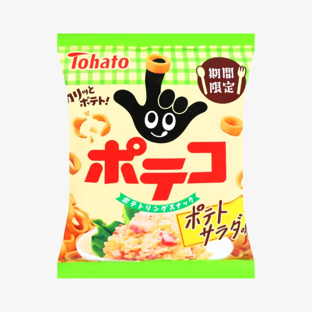 TOHATO Poteko Potato Rings (Salad Flavor) 52g
