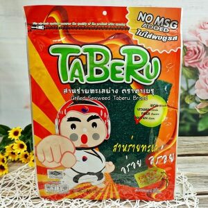 Taberu Korean Style Fried Seaweed BBQ Flavor