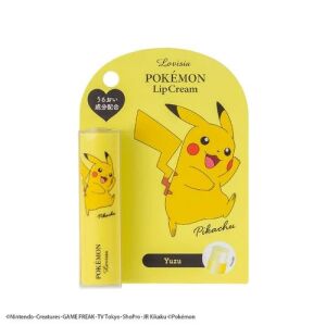 LOVISIA Pokemon Lip Balm Pikachu Yuzu