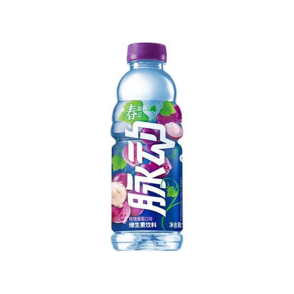 MIZONG Vitamin Drink Rose Grape Flavor 600ml