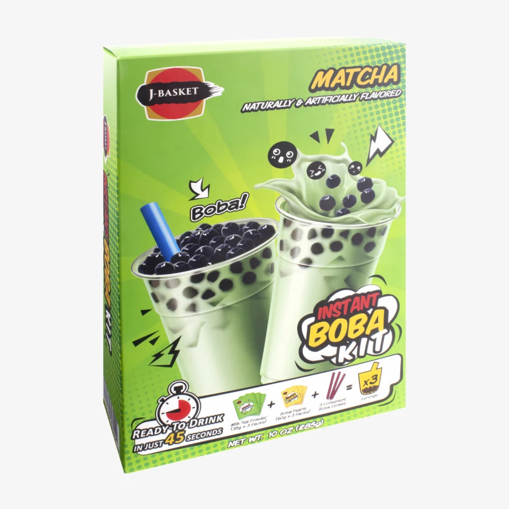 JB Matcha Tea BOBA Kit 3P 285g
