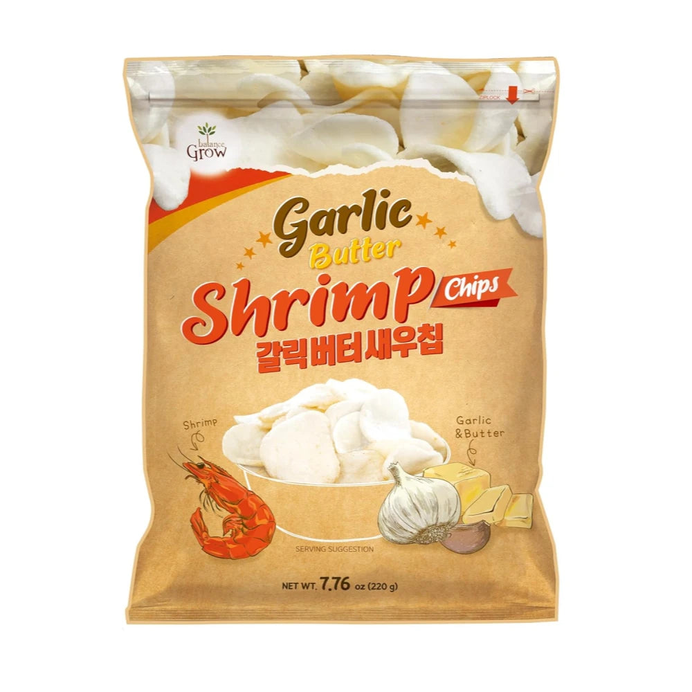 BALANCE GROW GARLIC BUTTER SHRIMP CHIPS