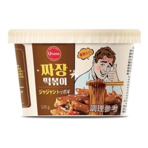 Topokki Taekyung O'taste aux nouilles (saveur JJAJANG) 128 g