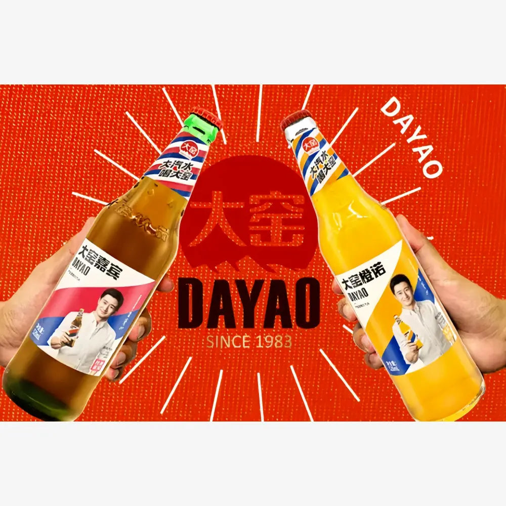 DAYAO Soda Water Drink - Orange Flavor 480ml