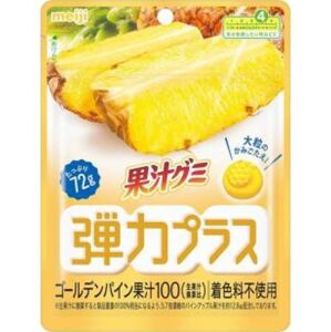 MEIJI Fruit Plus Golden Pineapple Gummy 72g
