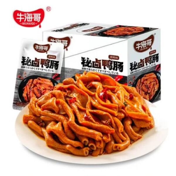 NHG Marinated Duck Intestines Spicy and Savory Flavor 15g*20