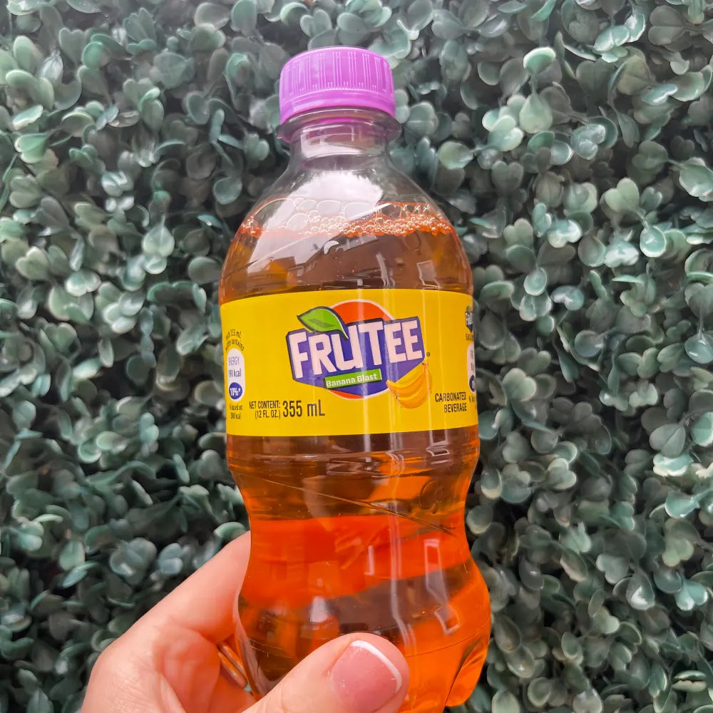 FRUTEE Banana Flavor Soda 355ml