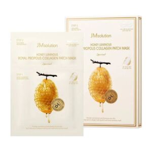 JM Solution Honey Luminous Royal Propolis Collagen Patch Mask  (5)