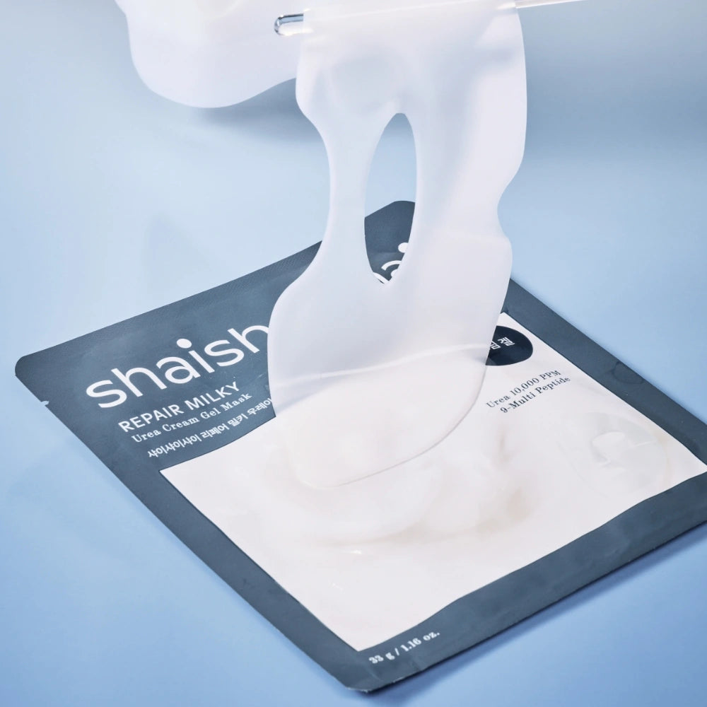 Masque-gel crème laiteux réparateur à l'urée SHAISHAISHAI