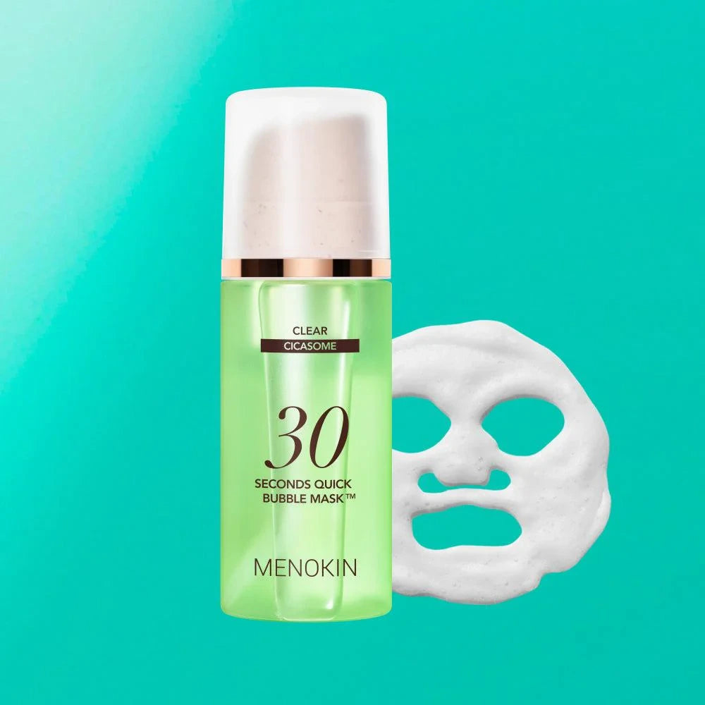 MENOKIN 30 Seconds Quick Bubble Mask Clear 95ml