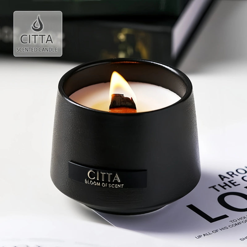 CITTA Scented Candle By The Fireplace