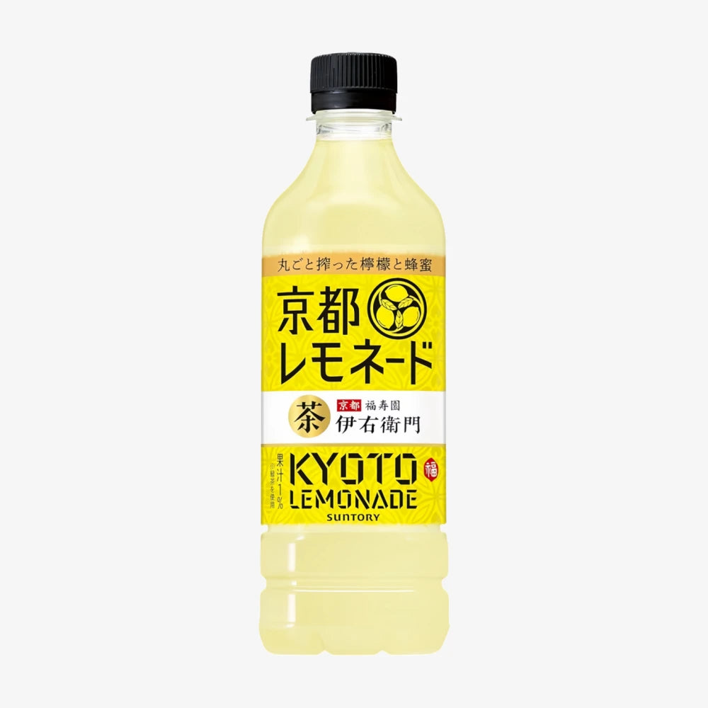 Eau citronnée Suntory Iyemon Kyoto (525 ml)