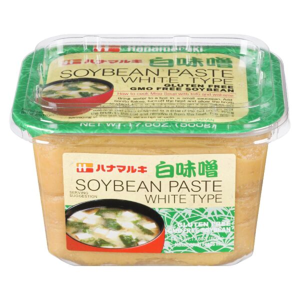 Hanamaruki White Type Soybean Paste 500g