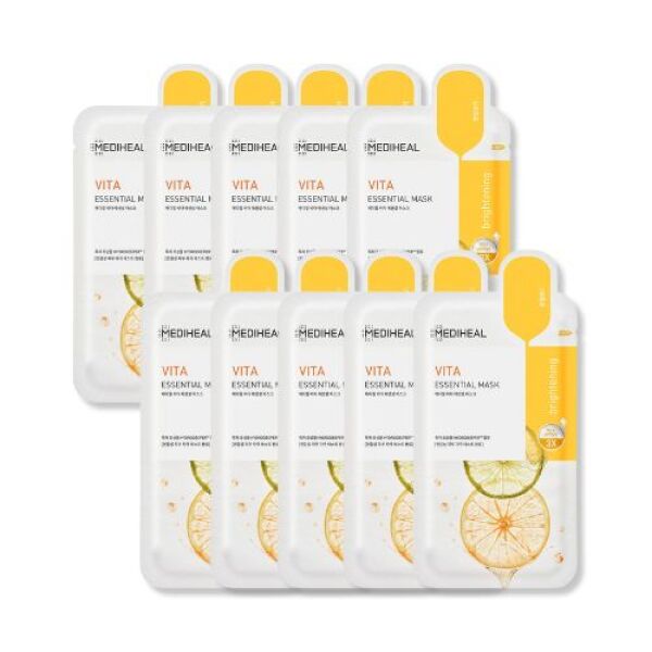 MEDIHEAL Essential Mask Vita 10pcs