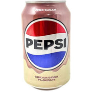 Pepsi Cream Soda (0 sucre - Version britannique) 330 ml