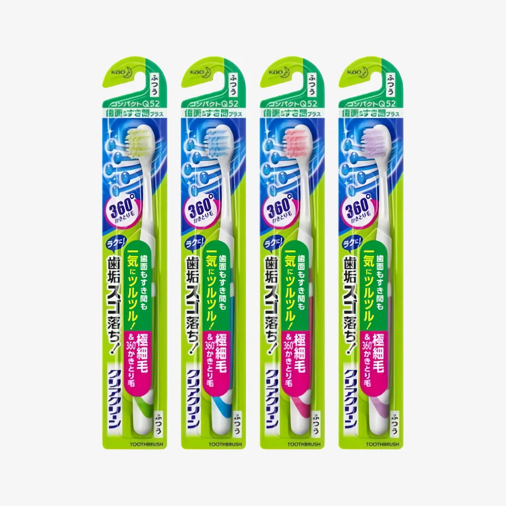 KAO Clear Clean Ultra-Fine Toothbrush Regular