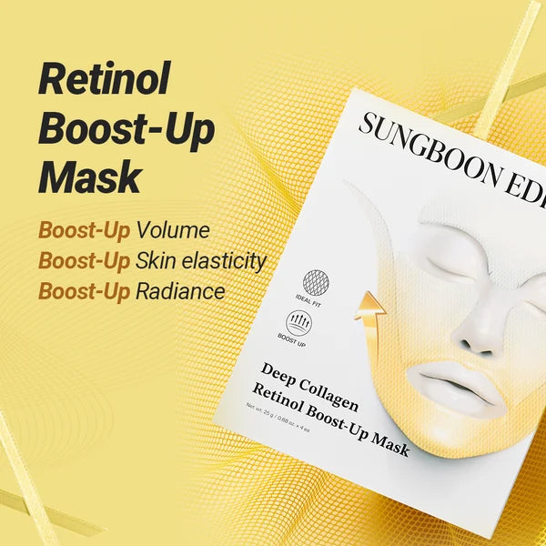 SUNGBOON EDITOR Deep Collagen Retinol Boost Up Mask Set (4)